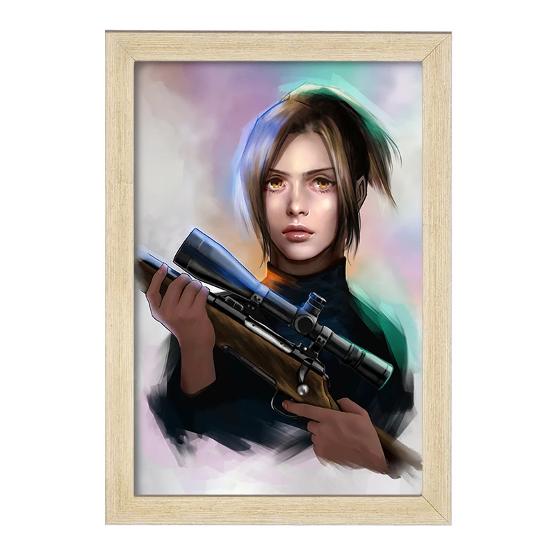 تابلو خندالو مدل ساشا انیمه اتک آن تایتان Attack on Titan  کد 18596