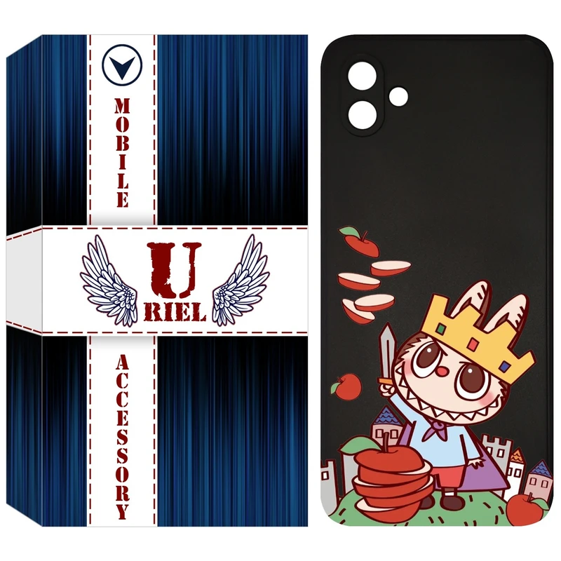 کاور یوریل قاب مدل KSH کد 115 طرح عروسک لبوبو مناسب برای گوشی موبایل سامسونگ Galaxy A05