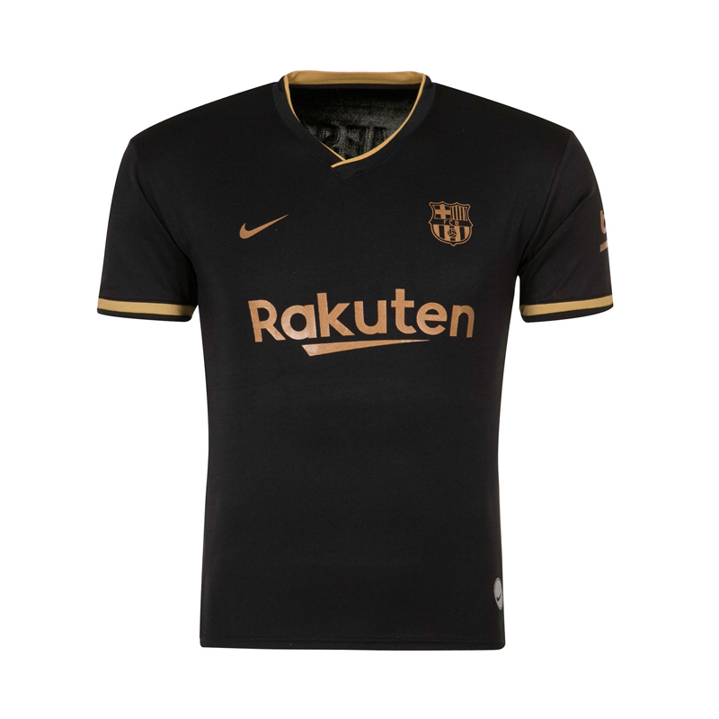 تی شرت ورزشی پسرانه طرح تیم بارسلونا مدل 2-2021