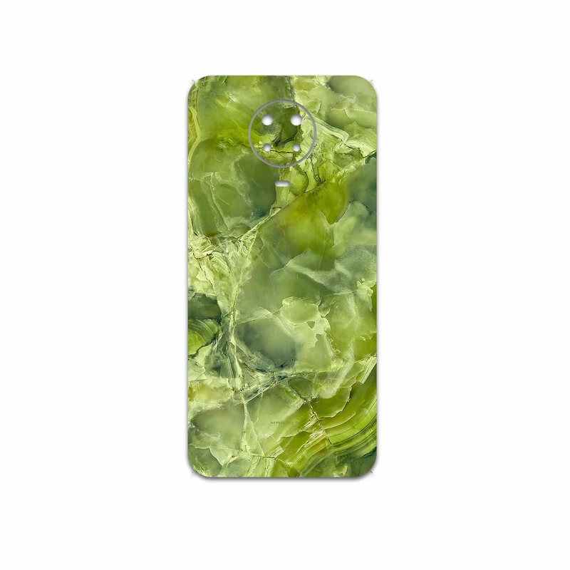 برچسب پوششی ماهوت مدل Green-Crystal-Marble مناسب برای گوشی موبایل نوکیا G20