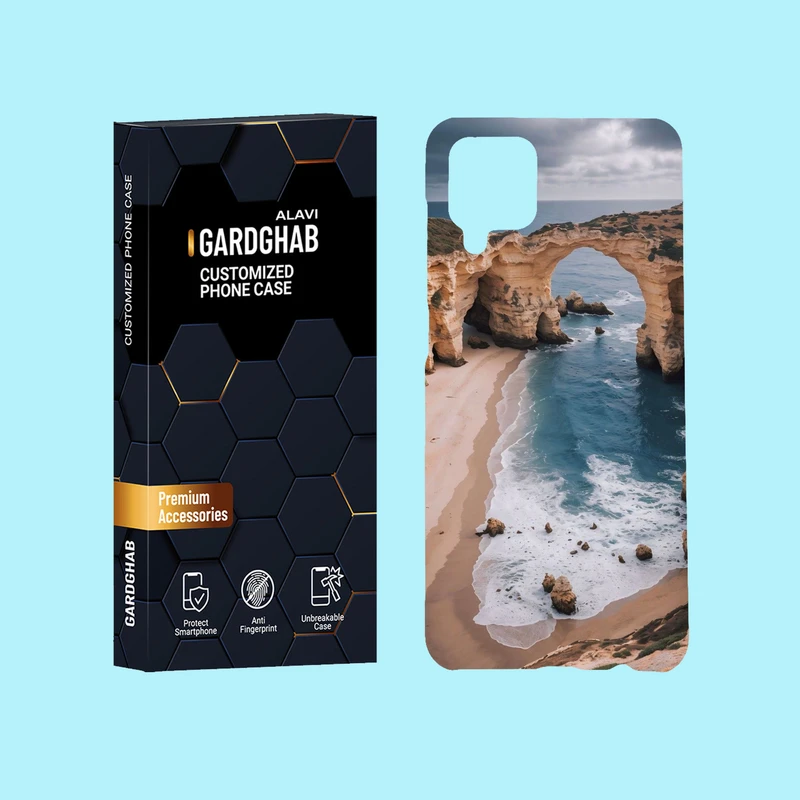 کاور گارد قاب علوی مدل منظره و طبیعت مناسب برای گوشی موبایل سامسونگ Galaxy A12