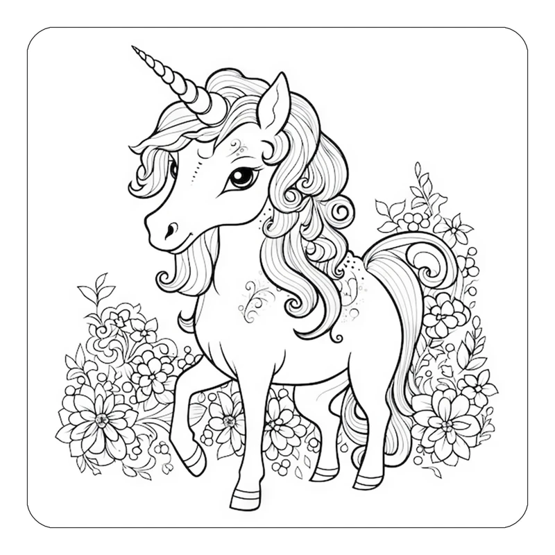 مگنت کاکتی طرح اسب تک شاخ و یونیکورن مدل mp32007