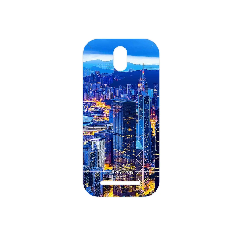 برچسب پوششی ماهوت مدل Hong Kong City مناسب برای گوشی موبایل اچ تی سی Desire 500