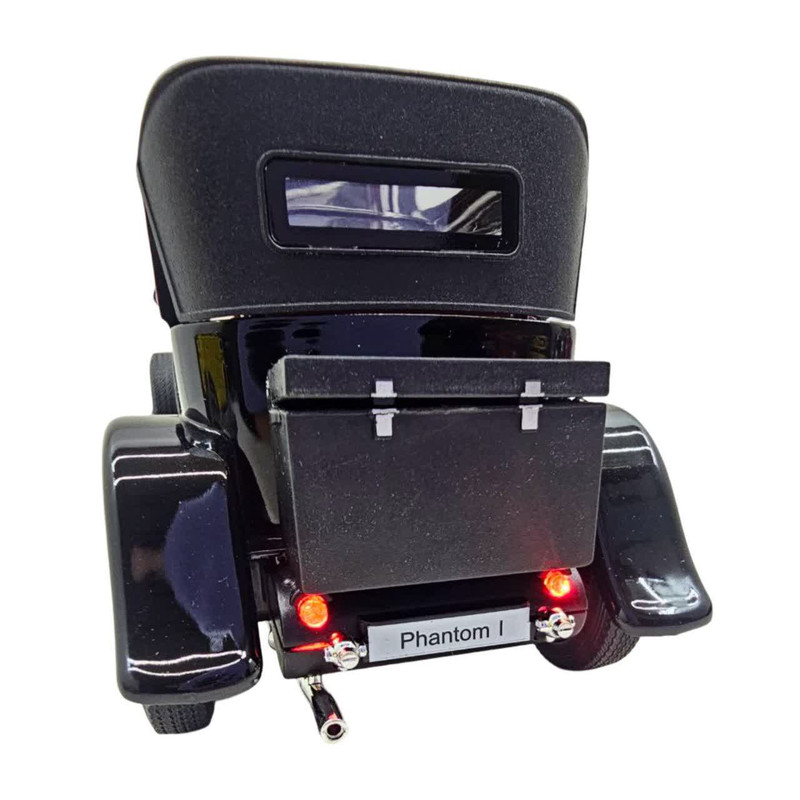 ماکت ماشین کلاسیک رولزرویس ناب سل مدل Classic metal Rolls-Royce with lights فلزی چراغدار عقب‌کش با سقف کروک و درهای بازشو