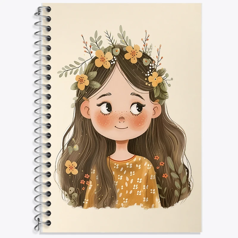 دفتر لغت 50 برگ خندالو طرح دخترانه کد F8240