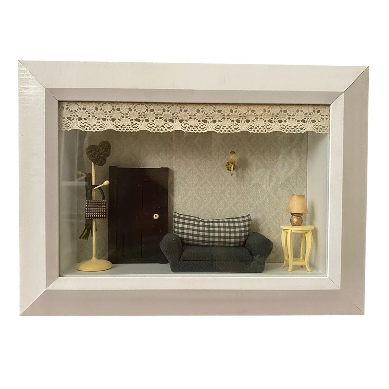 تابلو طرح سه بعدی مدل درب ورودی