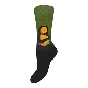 جوراب ساق بلند رز مدل مونالیزا کد 1495 رنگ مشکی