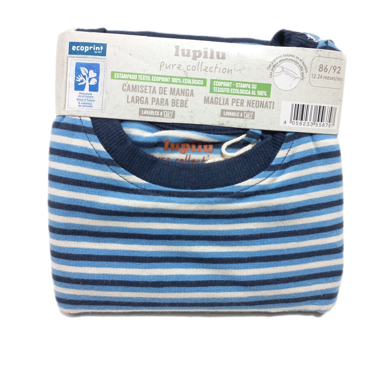 تی شرت آستین بلند پسرانه لوپیلو مدل پنبه ای کد 8103789 -  - 3