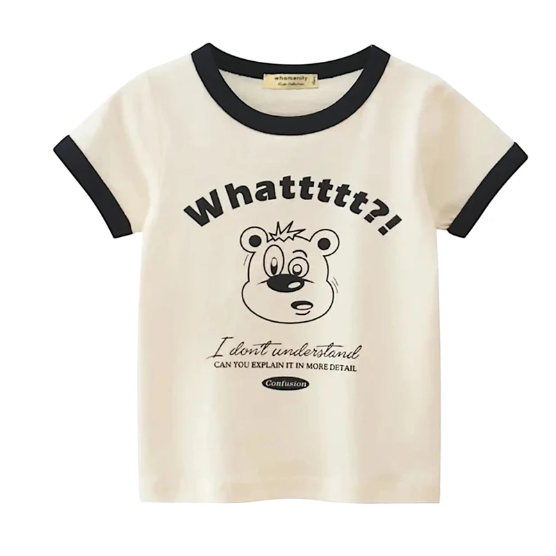 تی شرت آستین کوتاه پسرانه مدل MDSS-CG5517