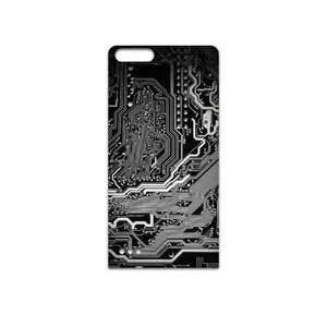 MAHOOT Black Printed Circuit Board Cover Sticker for Huawei Ascend G6