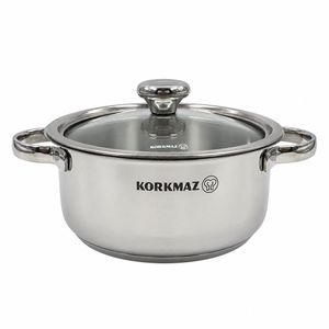 قابلمه استیل کرکماز مدل Minika Casserole A1399 سایز 14