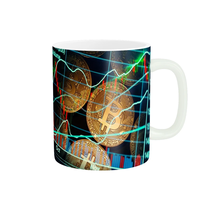 ماگ پادآفرین مدل ترید بورس بازارمالی تریدر کد p2992