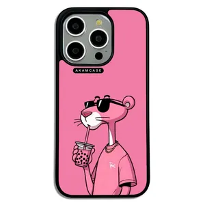 AKAM AMC-WA15PRO-PINK PANTHER12 Cover For Apple iPhone 15 Pro