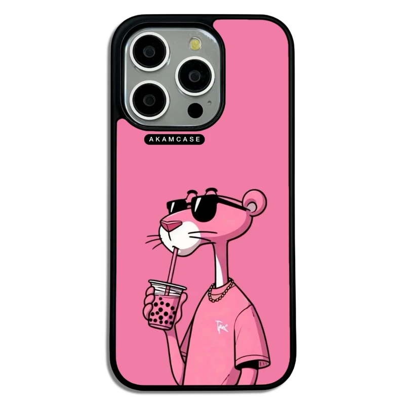 کاور آکام مدل AMC-WA15PRO-PINK PANTHER12 مناسب برای گوشی موبایل اپل iPhone 15 Pro