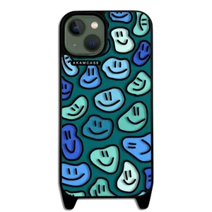 AKAM AMCWLA13-HAPPY FACE9 Cover For Apple iPhone 13