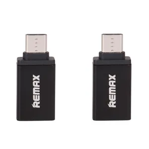 مبدل USB OTG به USB-C ریمکس مدل A2 بسته 2 عددی