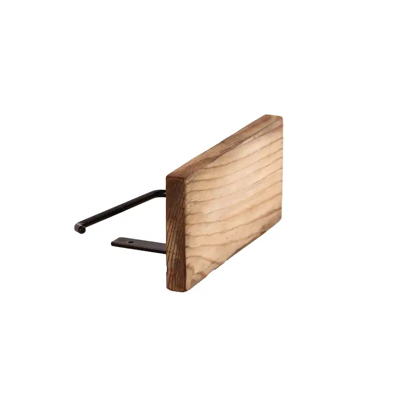 پایه رول دستمال کاغذی مدل چوب و فلز دیواری 20