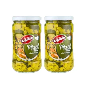 ترشی مخلوط درشت ماهوند - 660 گرم مجموعه 2 عددی