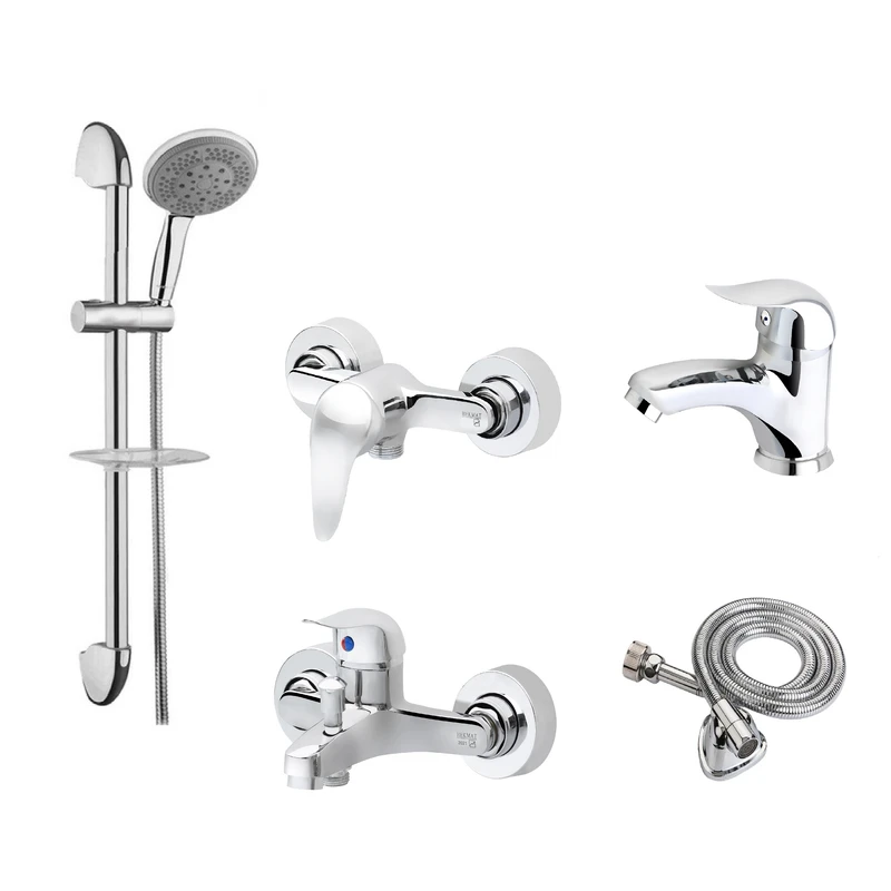 ست شیرآلات حکمت نشان مدل لیندا K مجموعه 5 عددی