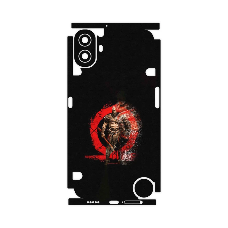 برچسب پوششی ماهوت مدل GOD_OF_WAR-FullSkin مناسب برای گوشی موبایل ناتینگ CMF Phone 1