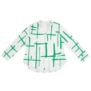 بلوز آستین بلند یقه ب ب زنانه مدل A-2233