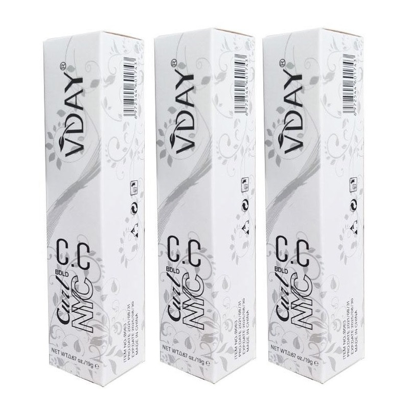 ژل مژه و ابرو ویدی مدل NYC کد 700 مجموعه 3 عددی