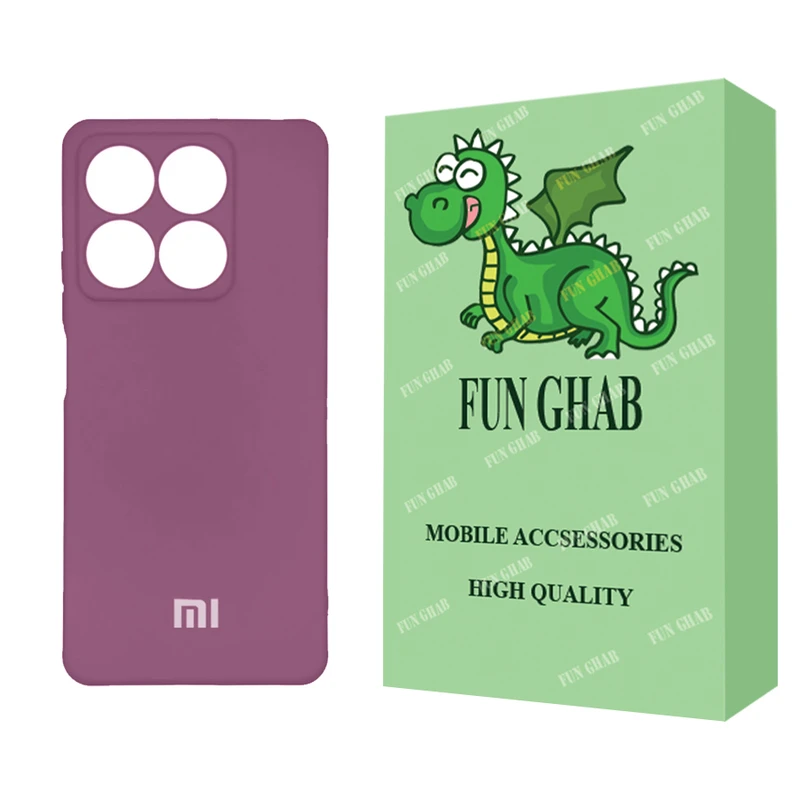 کاور فان قاب مدل سیلیکونی مناسب برای گوشی موبایل شیائومی redmi 14T