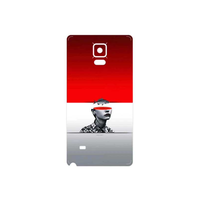 برچسب پوششی ماهوت مدل Collage of surreal Portrait of Women 1 مناسب برای گوشی موبایل سامسونگ Galaxy Note 4