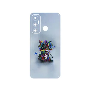 MAHOOT Collage of surreal Portrait of Women 4 Cover Sticker for Infinix Hot 11