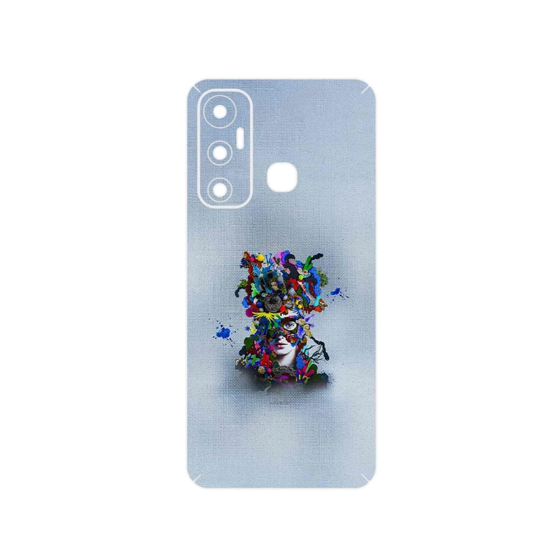 برچسب پوششی ماهوت مدل Collage of surreal Portrait of Women 4 مناسب برای گوشی موبایل اینفینیکس Hot 11