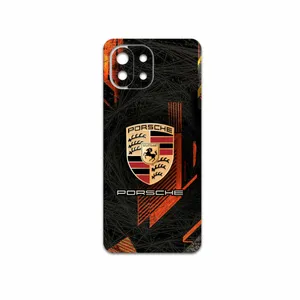 MAHOOT Porsche-Logo Cover Sticker for Xiaomi 11 Lite 5G NE