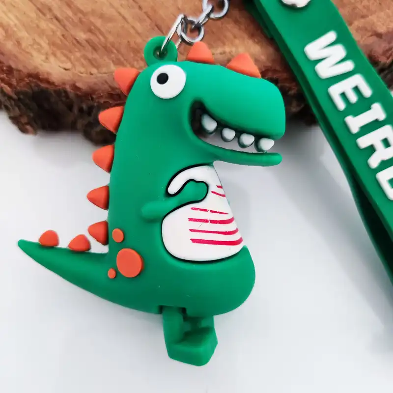 جاکلیدی مدل سیلیکونی طرح اژدها دایناسور کد DB22