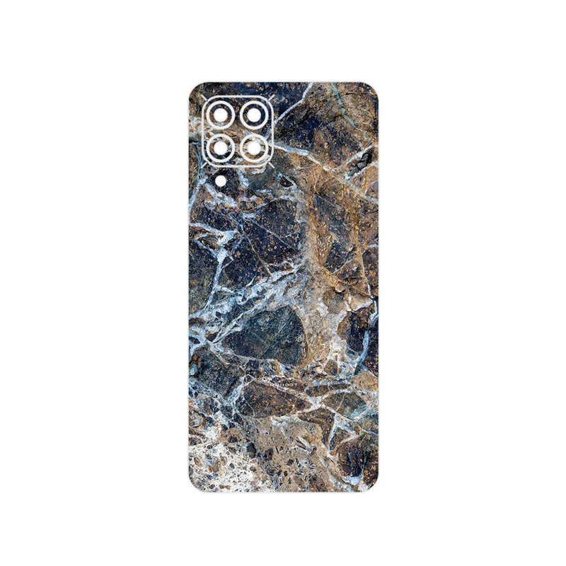 برچسب پوششی ماهوت مدل Earth_White_Marble مناسب برای گوشی موبایل سامسونگ M53