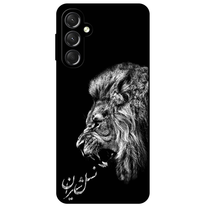 کاور مگافون طرح شیر مدل 1866 مناسب برای گوشی موبایل سامسونگ Galaxy A24 4G         