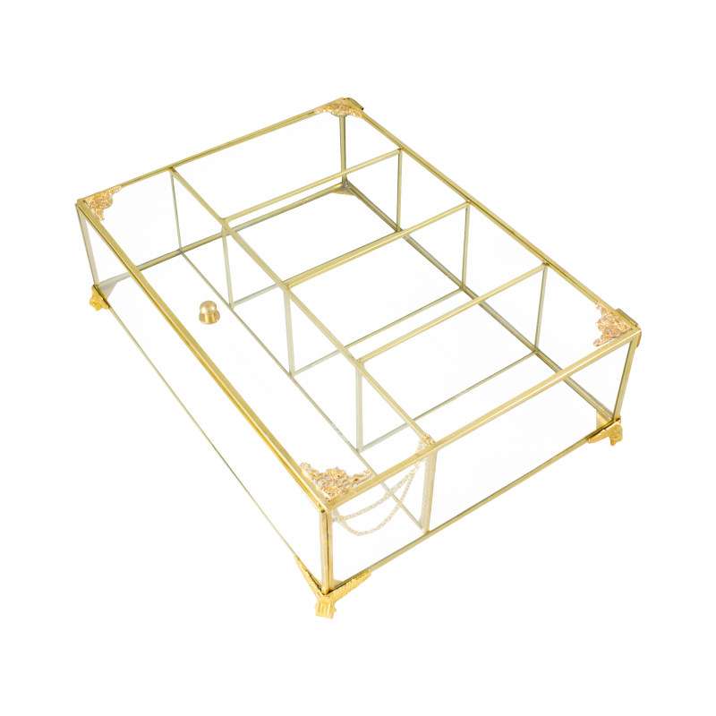 باکس شیشه ای مدل 5 خانه