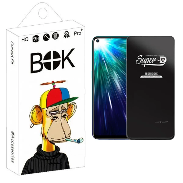 محافظ صفحه نمایش بوک مدل Transparent SuperD مناسب برای گوشی موبایل ویوو Z5x 2020