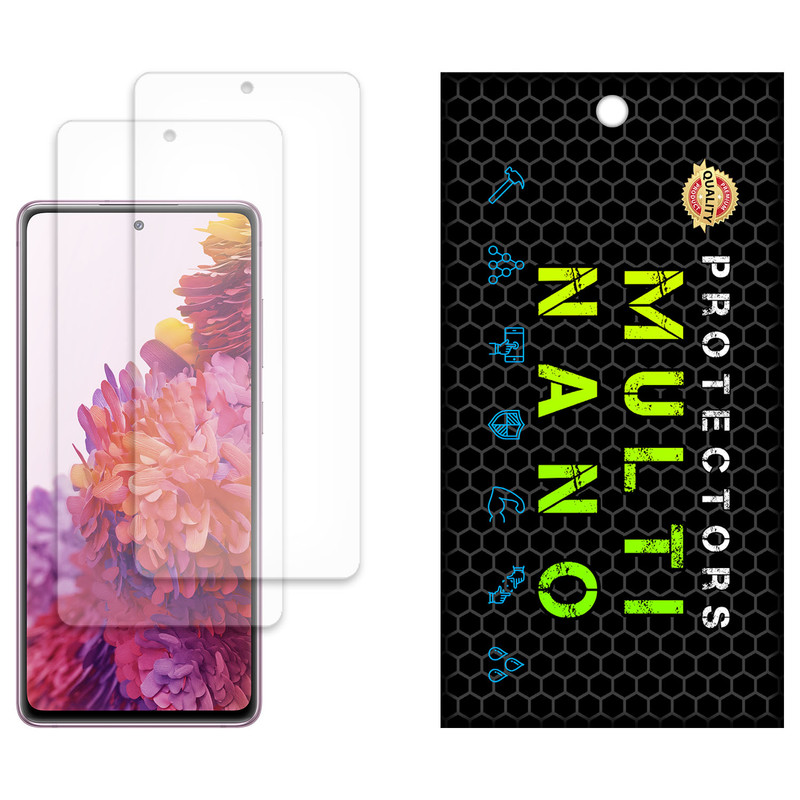 محافظ صفحه نمایش مات مولتی نانو مدل X-S2M مناسب برای گوشی موبایل سامسونگ Galaxy S20 FE 5G بسته دو عددی