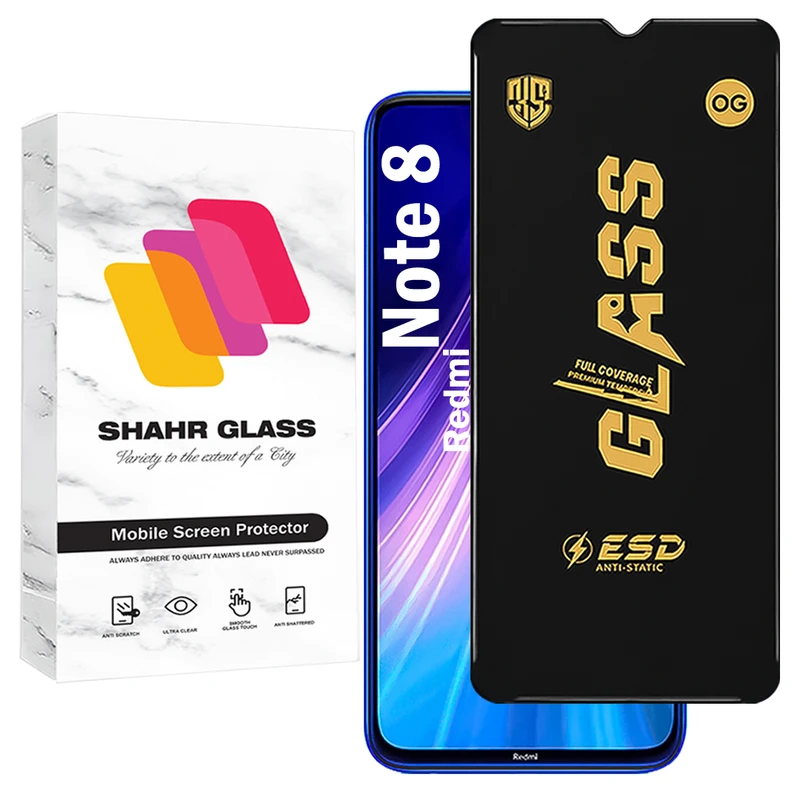 محافظ صفحه نمایش شهر گلس مدل OGESD مناسب برای گوشی موبایل شیائومی Redmi Note 8