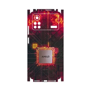 MAHOOT AMD-Brand-FullSkin Cover Sticker for Xiaomi Poco X4 Pro 5G