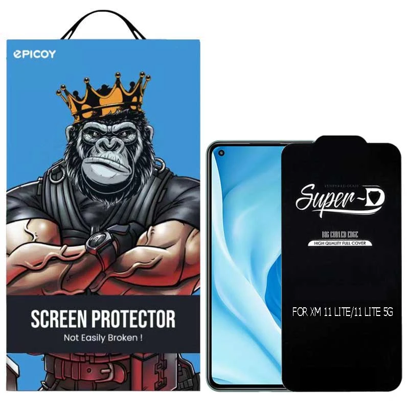 محافظ صفحه نمایش اپیکوی مدل Super 5D مناسب برای گوشی موبایل شیائومی Mi 11 Lite 4G/ Mi 11 Lite 5G