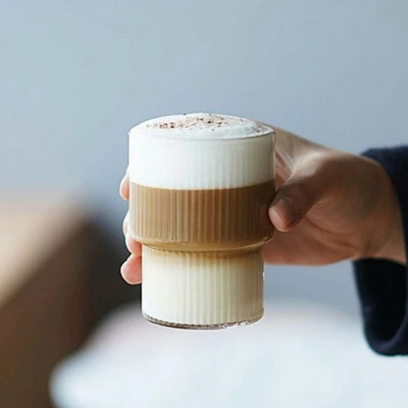 نیم لیوان دلی مدل شیاردار کد 1-TY7510