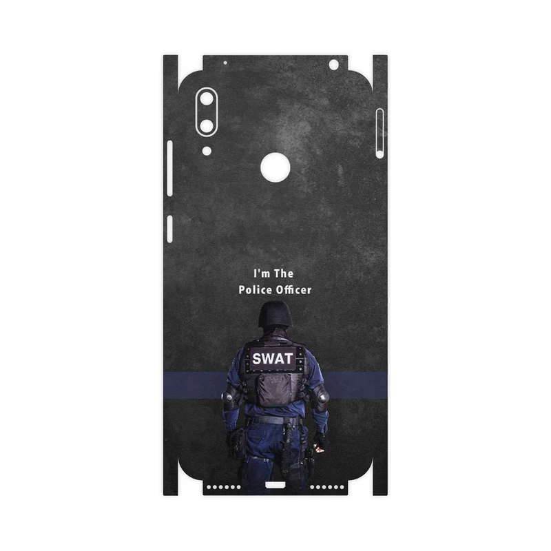 برچسب پوششی ماهوت مدل Police Officer-FullSkin مناسب برای گوشی موبایل هوآوی Y7 Prime 2019