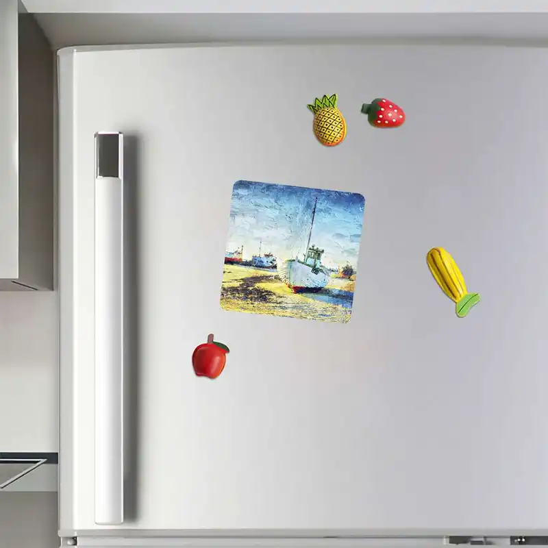 مگنت طرح نقاشی رنگ روغن مدل mg10010