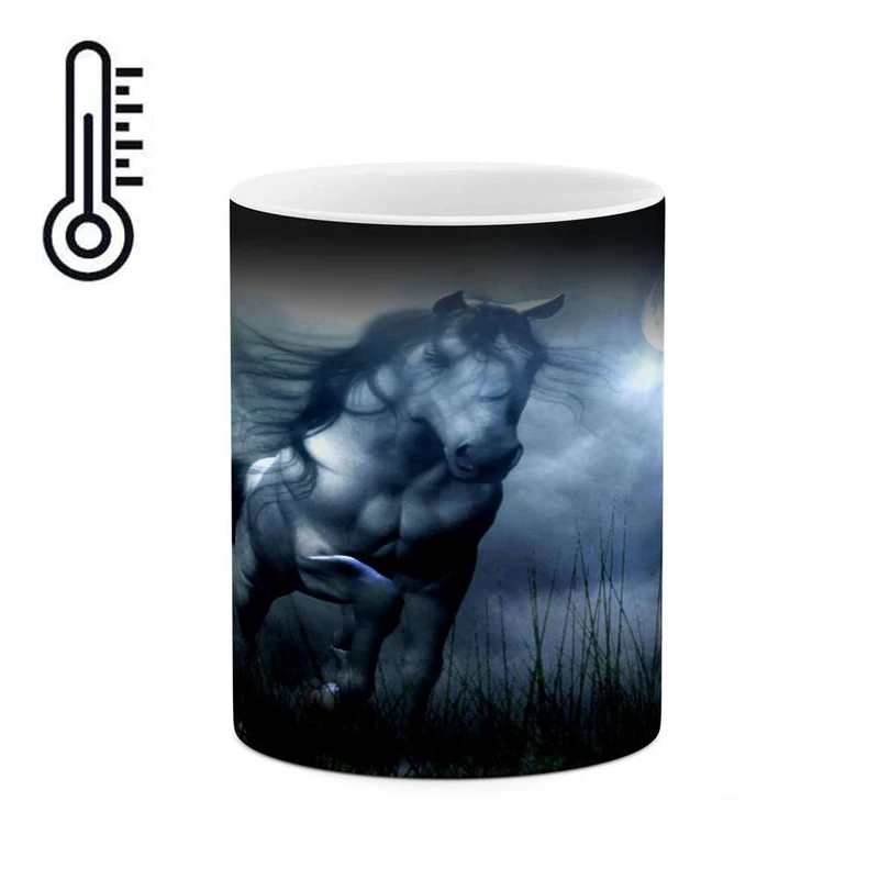 ماگ حرارتی کاکتی مدل اسب کد mgh17917