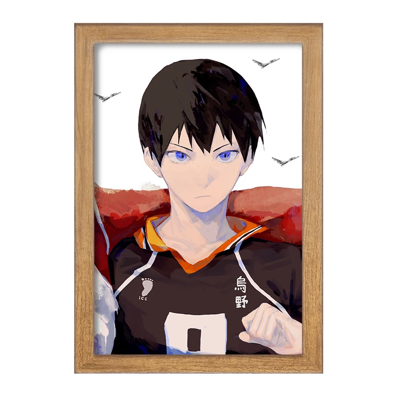 تابلو خندالو مدل کاگیاما توبیو انیمه آبشار سرنوشت هایکیو کاگیاما  کد 11217