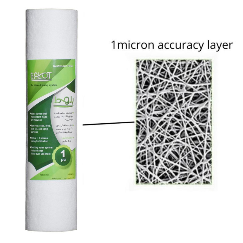 فیلتر دستگاه تصفیه آب بلوط مدل BL FILTER 03 مجموعه 3 عددی