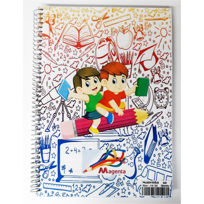 دفتر مشق مجنتا طرح رونالدو کد 0129