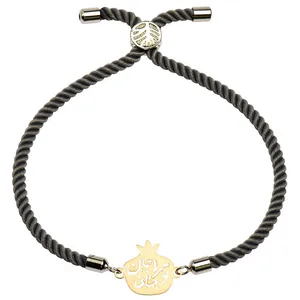 دستبند طلا 18 عیار زنانه الن نار مدل انار جان و جهاني ELN1681