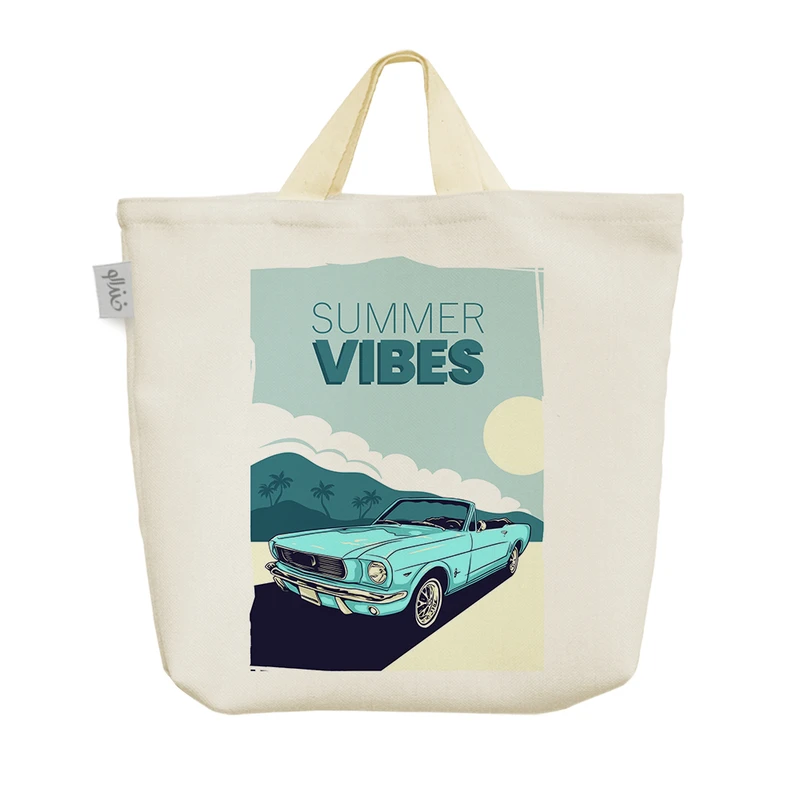 ساک خرید خندالو مدل Summer Vibes کد H1643