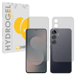 Daben Tough model Matte screen protector suitable for Samsung Galaxy S25 FE mobile phone along with the back protector